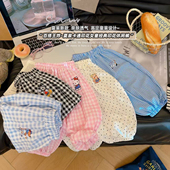 XNT新款 女童多巴胺防蚊裤 2026夏季 印花百搭洋气休闲裤 LGXGFWK 时尚