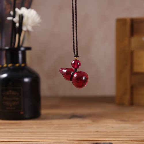 福禄圆满稀土生物晶体坠福禄双全 和谐美满正品保真