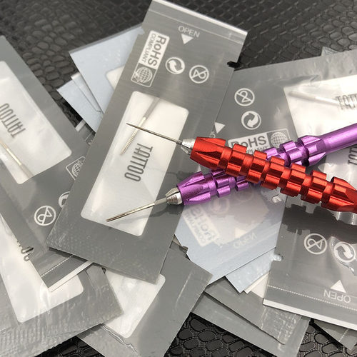 进口纹绣手工圆三针雾眉