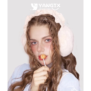 【杨同学】韩版可爱毛绒冬季耳罩保暖耳暖东北护耳防寒耳套耳包