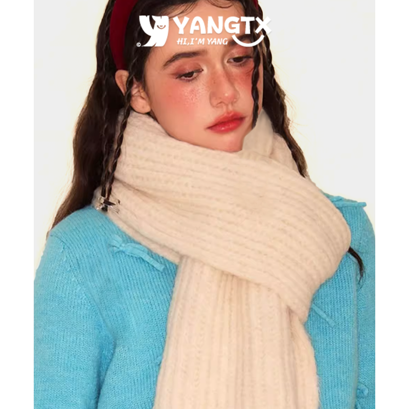 冬季、保暖、围巾、女士