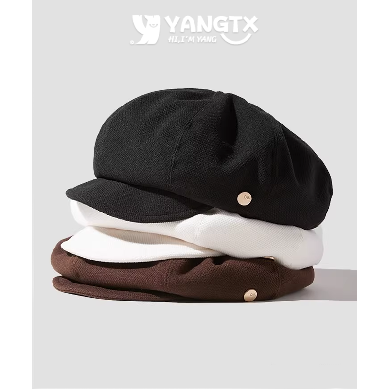 【杨同学】百搭显脸小云朵贝雷帽