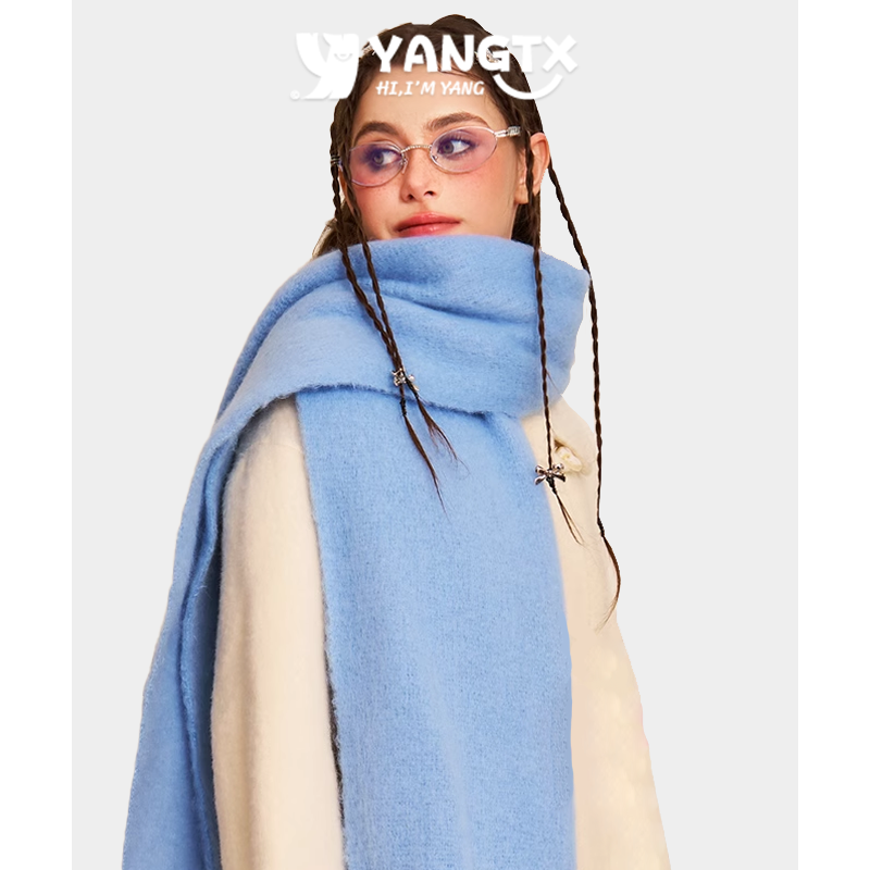 冬季女性保暖百搭围巾