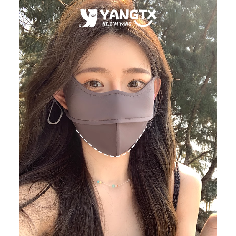 韩系夏季女3D软骨支撑防晒口罩