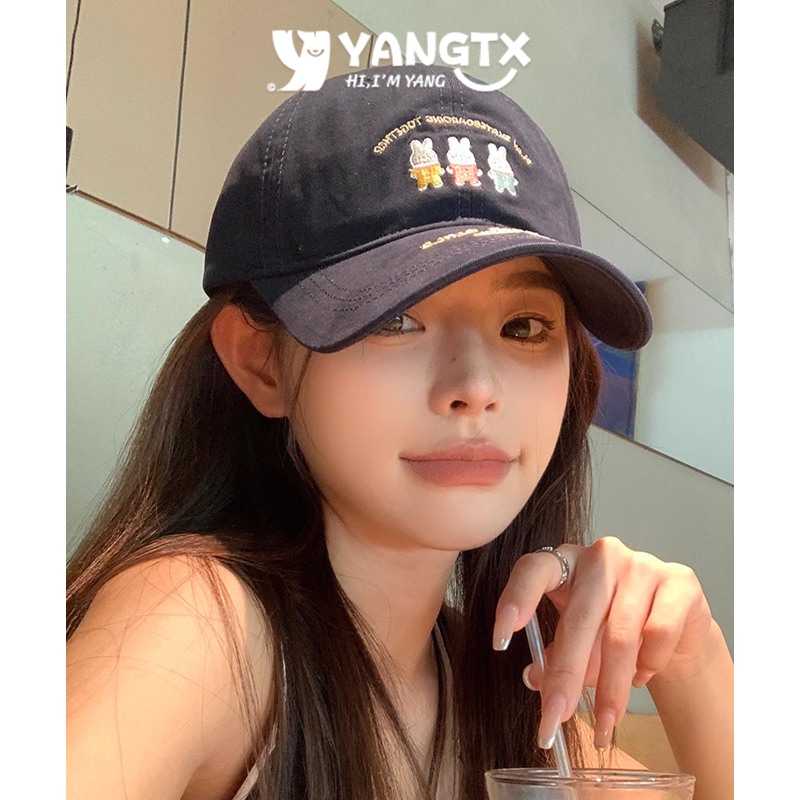 休闲女性四季适用显脸小棒球帽