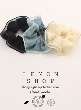 高级感大肠发圈韩系发绳头绳女韩国网红ins2025年新款夏季发饰品