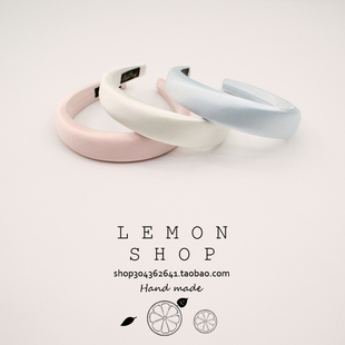 发箍洗脸纯色加厚海绵高颅顶ins气质高级感发饰头箍发卡韩国网红