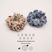 韩版 头绳发饰 复古碎花大肠发圈少女高级感丸子头花朵发绳2025新款