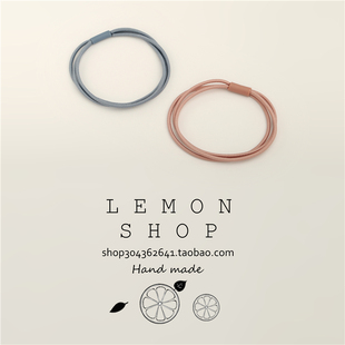 基础打底发圈头绳韩国小清新简约个性皮套扎头发橡皮筋发绳高弹