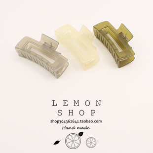 大号抓夹后脑勺鲨鱼夹2025年新款 发夹网红发卡高级感发抓韩国头饰