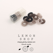 电话线头绳高级感发圈女扎头发绳2025年新款 简约ins网红皮筋皮套