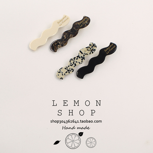 醋酸发夹复古法式 鸭嘴夹韩国侧边碎发刘海夹简约气质优雅2025新款