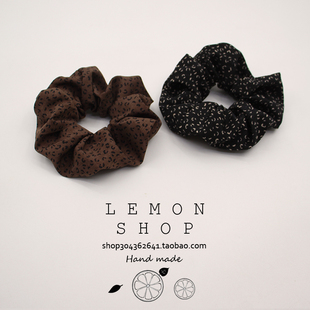 韩版 发饰头饰头花 波点大肠发圈扎头发橡皮筋发绳头绳网红2025新款