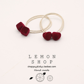 秋冬款 毛绒爱心发圈头绳发绳扎头发橡皮筋韩国网红ins女头饰发饰