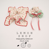 韩系樱桃格子蝴蝶结方巾方形大肠发圈发绳甜美气质高级感头绳少女