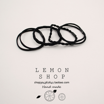 头绳不勒发无扎痕成人扎头发皮筋基础头饰发饰发圈高弹力耐用发绳