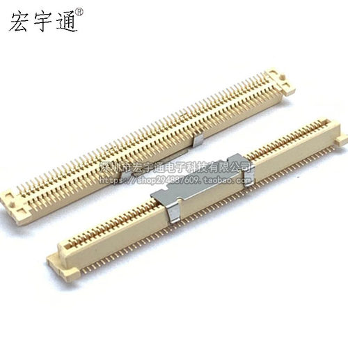 0.8mm间距 板对板连接器  120P 2*60pin SMT贴片公座母座 一套