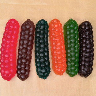 网红咬咬拽拽糖咬不动糖果混合水果味耐嚼恶搞休闲糖果休闲零食品