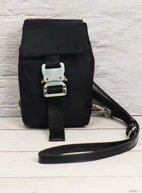 1017 alyx 9SM竖款单肩包休闲斜挎包小包手机包ins男女情侣款潮流
