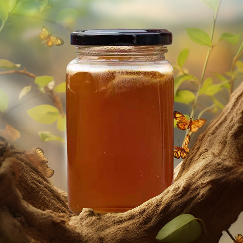 江西赣州信丰新田乡村纯正深山原始森林百花蜂蜜无增加原汁原味