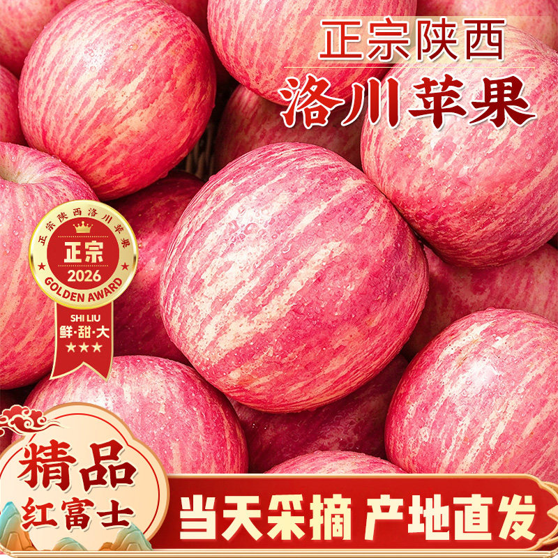 陕西洛川红富士苹果丨产地直发