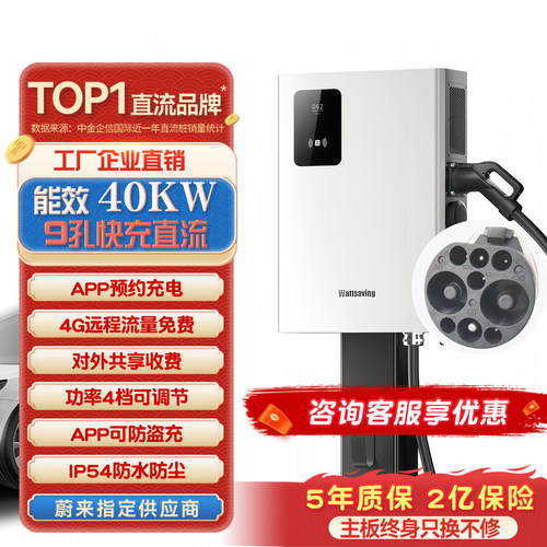 40KW新能源汽车充电桩Wattsaving