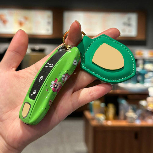 保时捷新蜡笔小新钥匙壳9