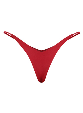 2025双层细带牛奶丝一跟绳丁字裤低腰深V比基尼女内裤短裤内裤