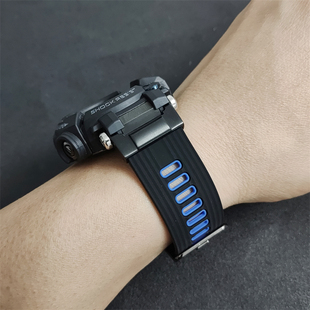 适配卡西欧G-SHOCK第六代蛙人电波潜水手表GWF-D1000硅胶表带配件