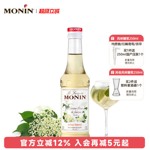 莫林接骨木花风味糖浆250ml