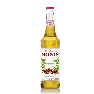莫林MONIN烤榛果风味糖浆玻璃瓶装700ml咖啡鸡尾酒果汁饮料