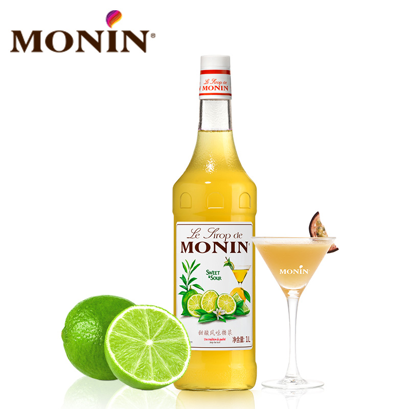 莫林monin甜酸风味1000ml糖浆