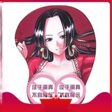 鼠标垫3d胸超大性感护腕女生办公室清新个性大号加厚美女硅胶优质