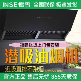 抽油烟机大吸力吸油烟机厨房家用一级出租屋 康星油烟机B763侧吸式