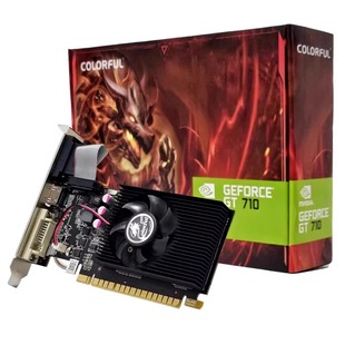 七彩虹GT710 黃金版 臺(tái)式 機(jī)電腦高清獨(dú)立亮機(jī)全新顯卡
