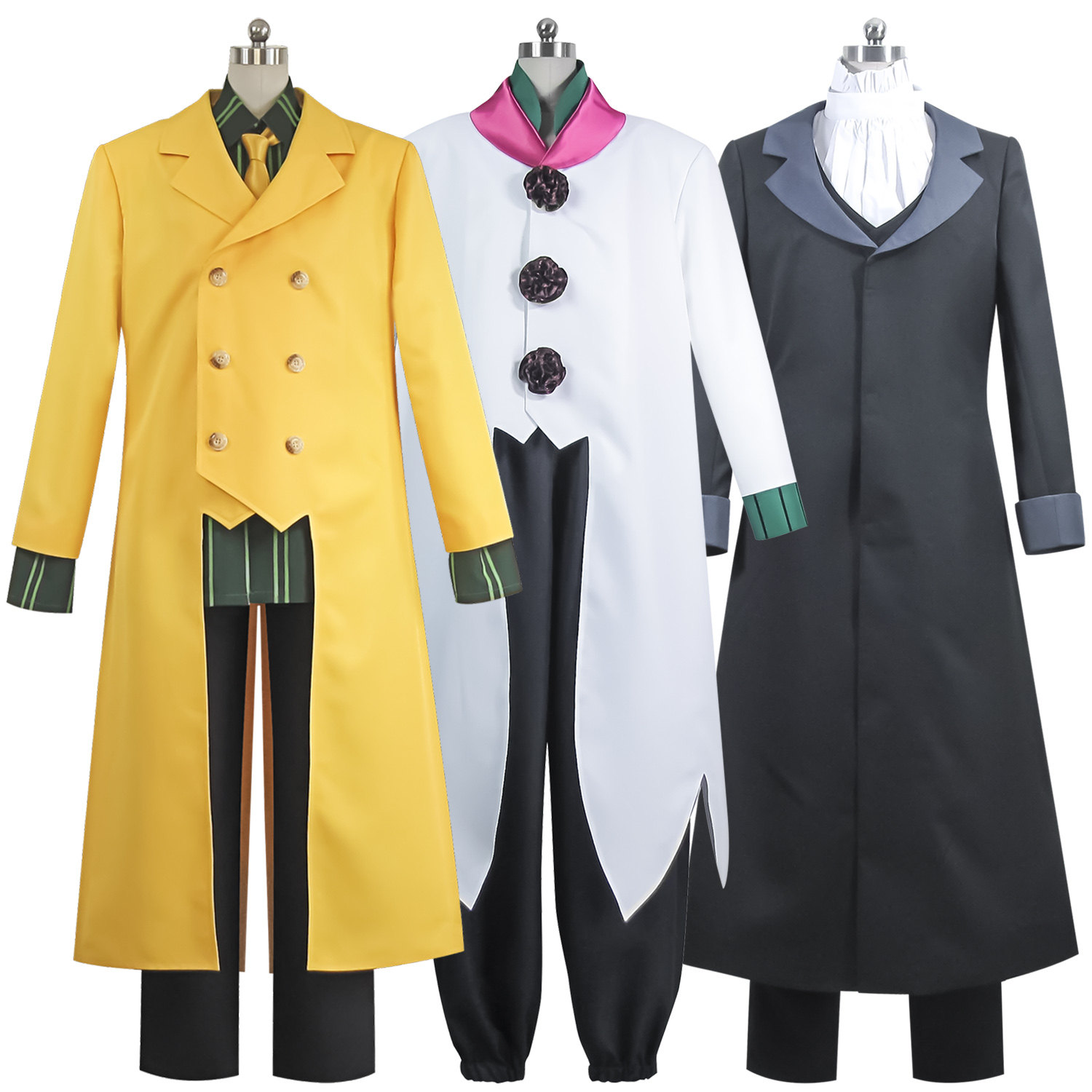 驱魔少年Cos动漫D格雷少年亚连·沃克/千年伯爵Cosplay服装套装