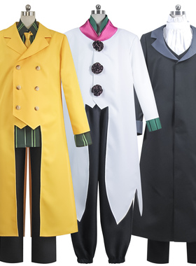 驱魔少年Cos动漫D格雷少年亚连·沃克/千年伯爵Cosplay服装套装