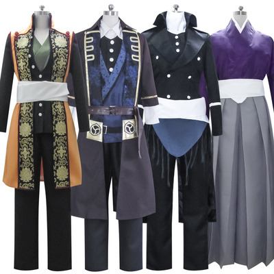 薄樱鬼Cos/土方岁三/冲田总司/斋藤一/原田佐之助Cosplay服装定做