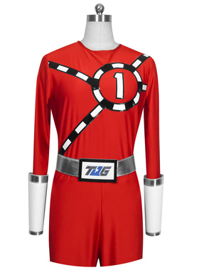 Cosplay烈车战队特急者cos服装 铃树来斗cos 特急1号超级战队特摄