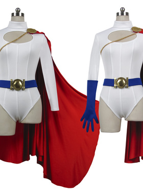 神力女孩cos服 Power Girl  Supergirl 超级少女 卡拉·佐-艾尔