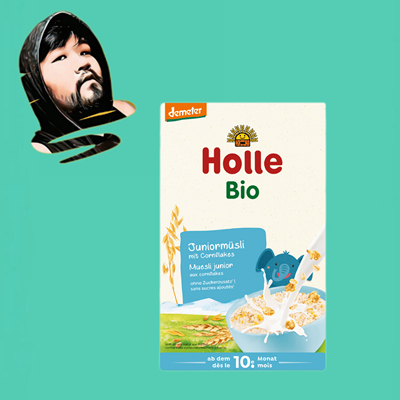 德国直邮【全场满300包邮】holle有机demeter10个月+玉米片250g