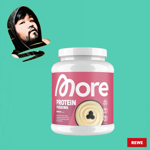 德国直邮【全场满300包邮】More蛋白质布丁600g