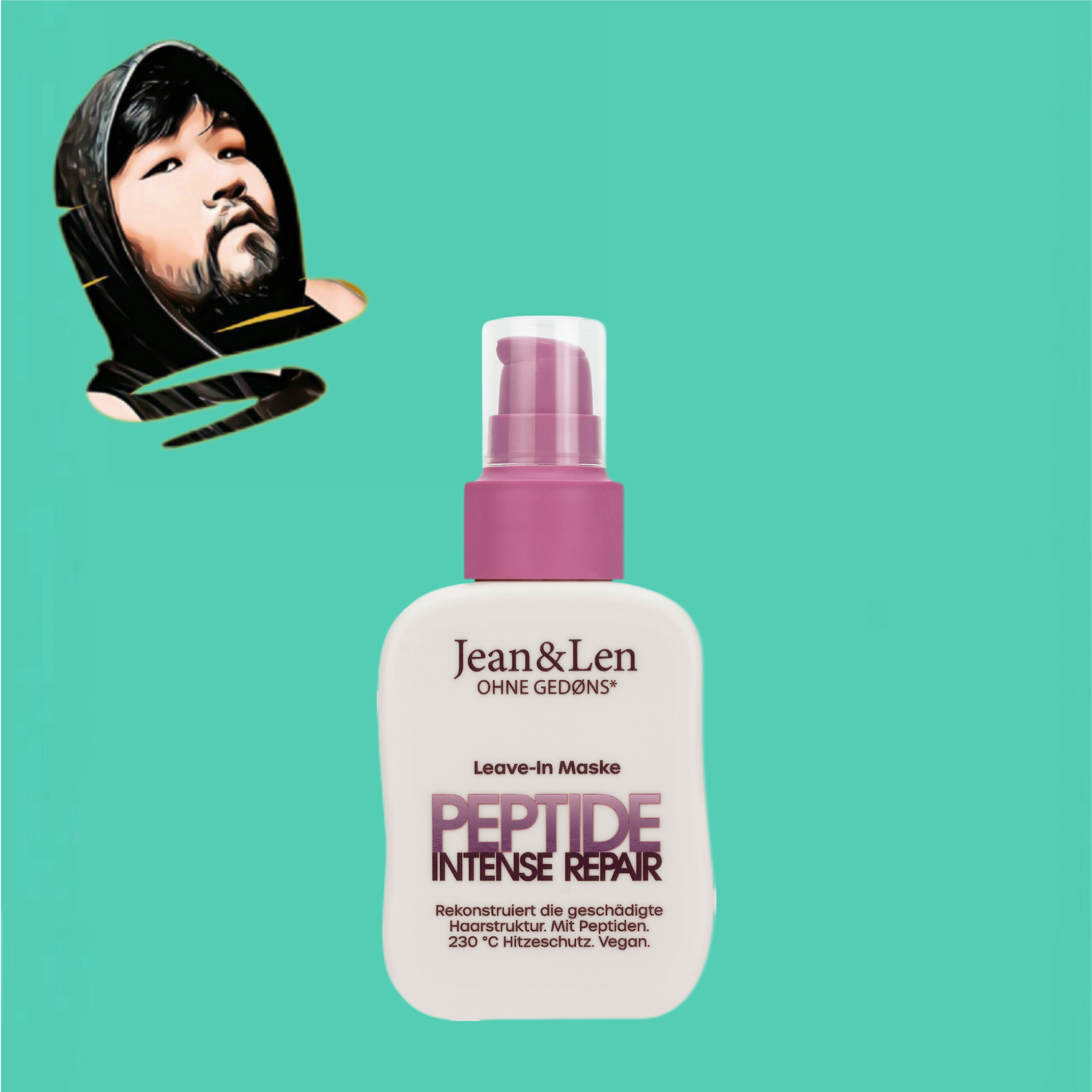 德国直邮【全场满300包邮】Jean&Len多肽发膜100ml