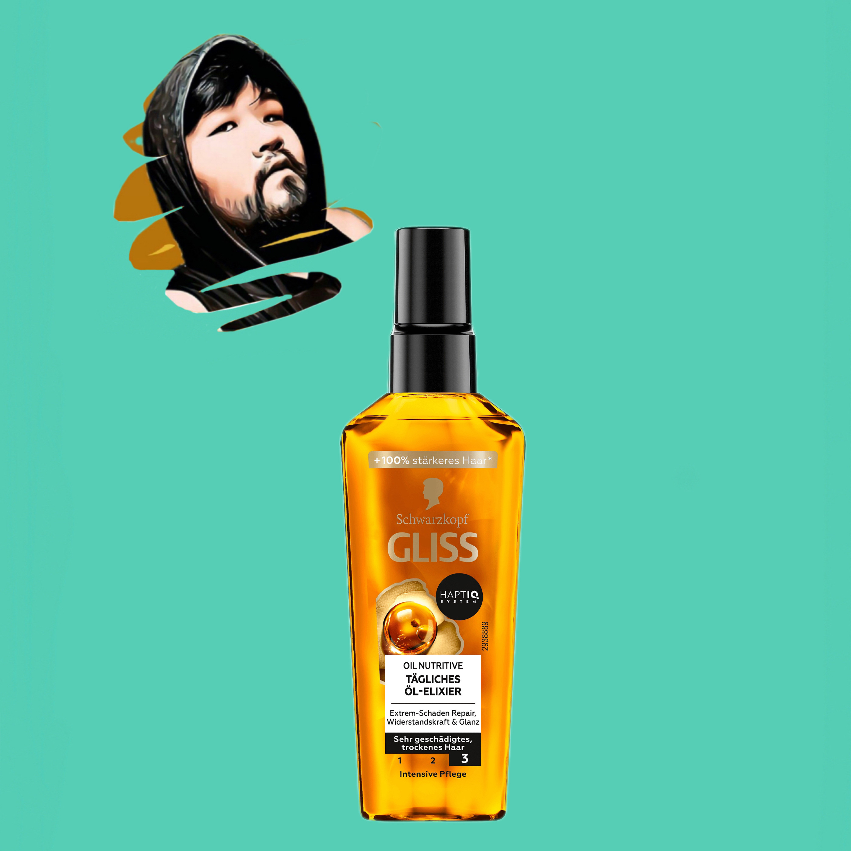 德国直邮【满300包邮】GLISS施华蔻全效每日护发精油75ml