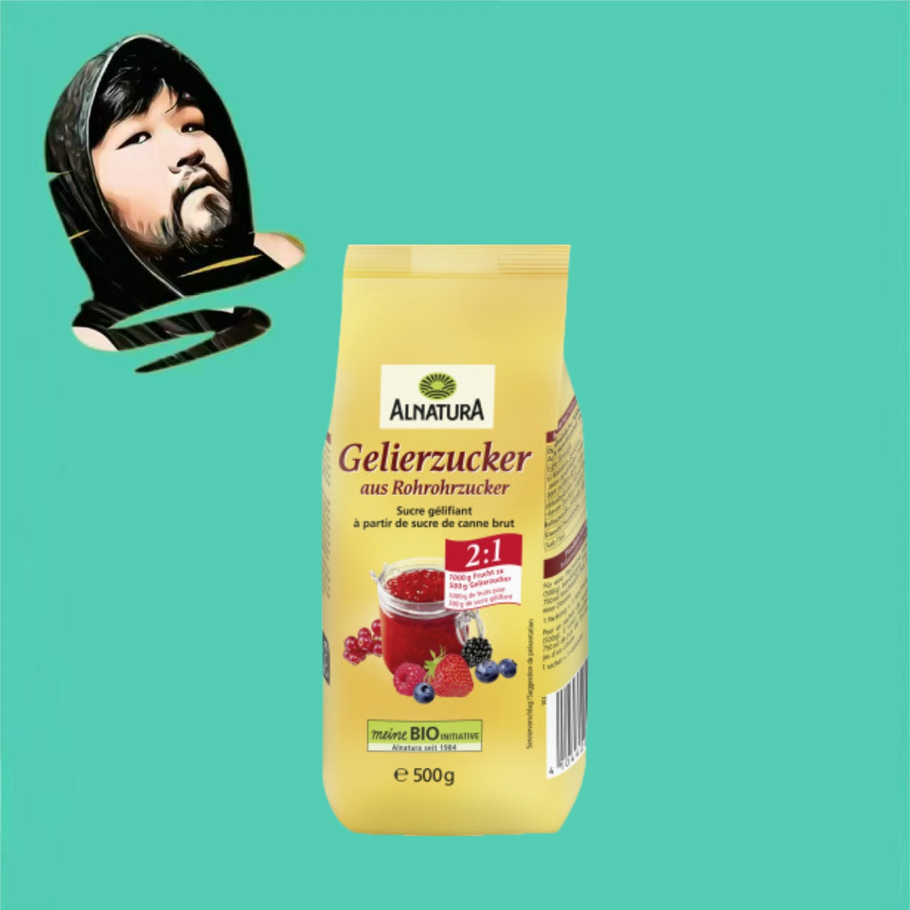 德国直邮【全场满300包邮】Alnatura有机吉利丁糖500g