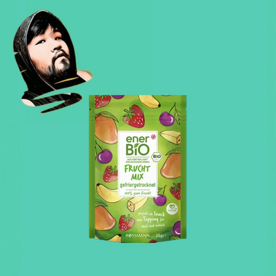 德国直邮【全场满300包邮】Ener bio有机冻干混合水果干25g