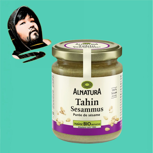 德国直邮【全场满300包邮】Alnatura有机白芝麻慕斯抹酱250g