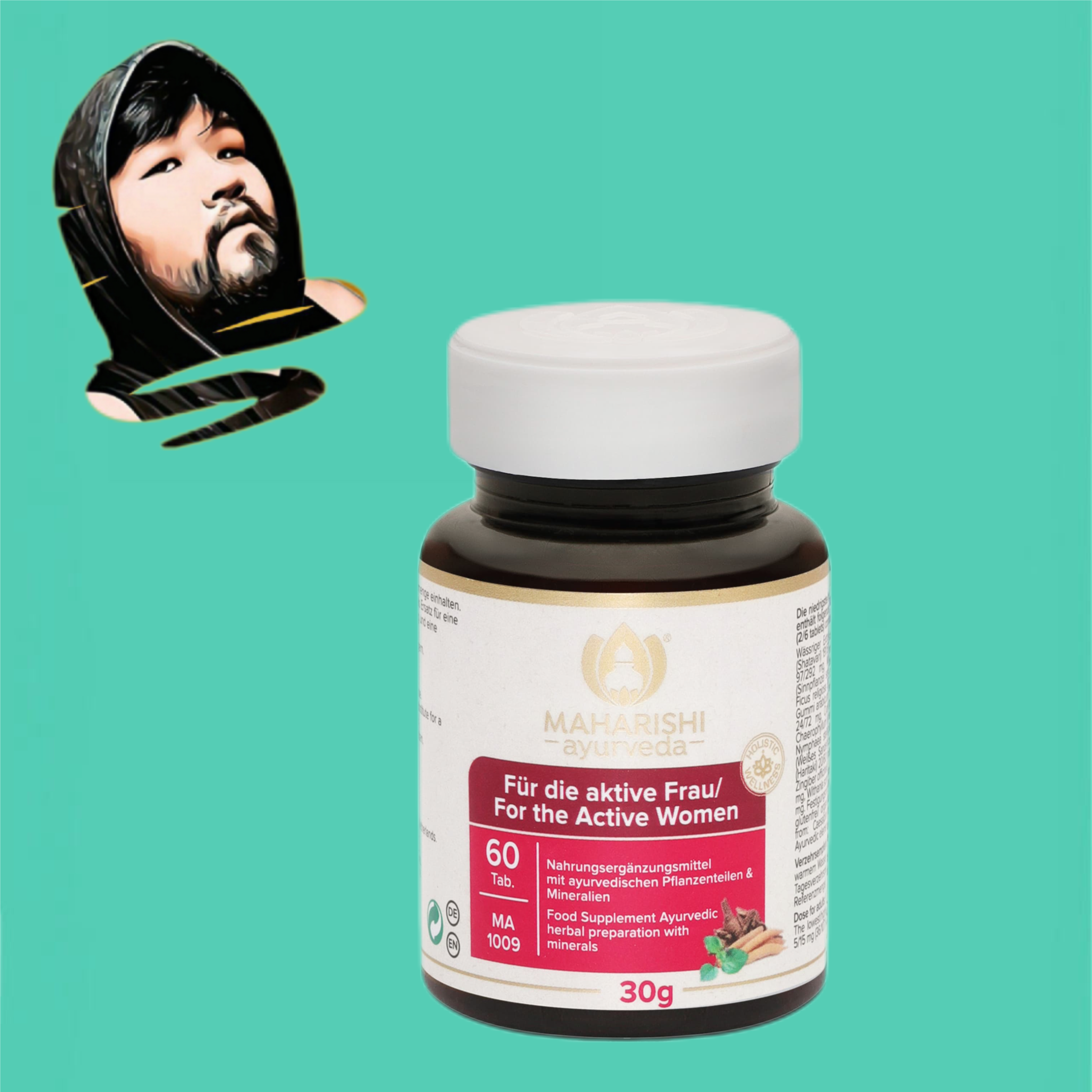 德国直邮满300包邮MAHARISHI AYURVEDA阿育吠陀女士复合维生素30g