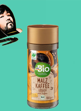 【全场满300包邮】德国直邮dm bio有机麦芽可溶性咖啡100g