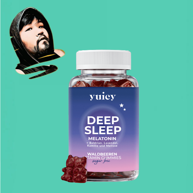 德国直邮【全场满300包】yuicy褪黑素软糖60粒49g